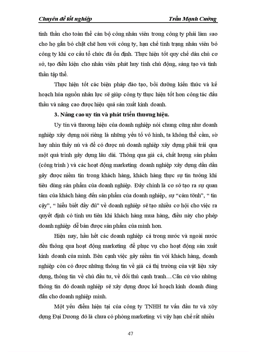 image for page Thực Trạng và Các Tiêu Chí Cạnh Tranh Trong Đấu Thầu Ở Công Ty TNHH Tư Vấn Đầu Tư và Xây Dựng Đại Dương