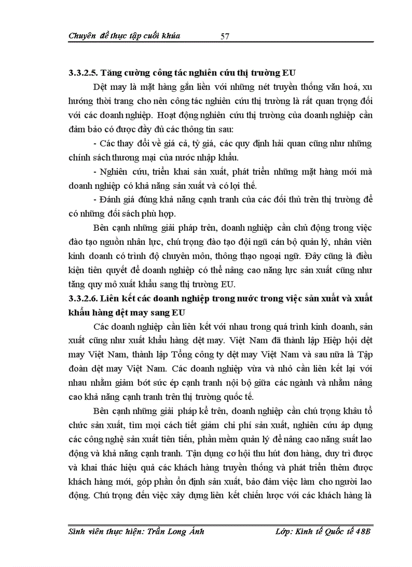 image for page Hoạt động xuất khẩu hàng dệt may Việt Nam sang thị trường EU