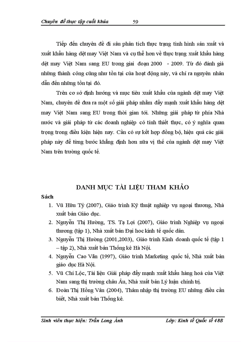 image for page Hoạt động xuất khẩu hàng dệt may Việt Nam sang thị trường EU