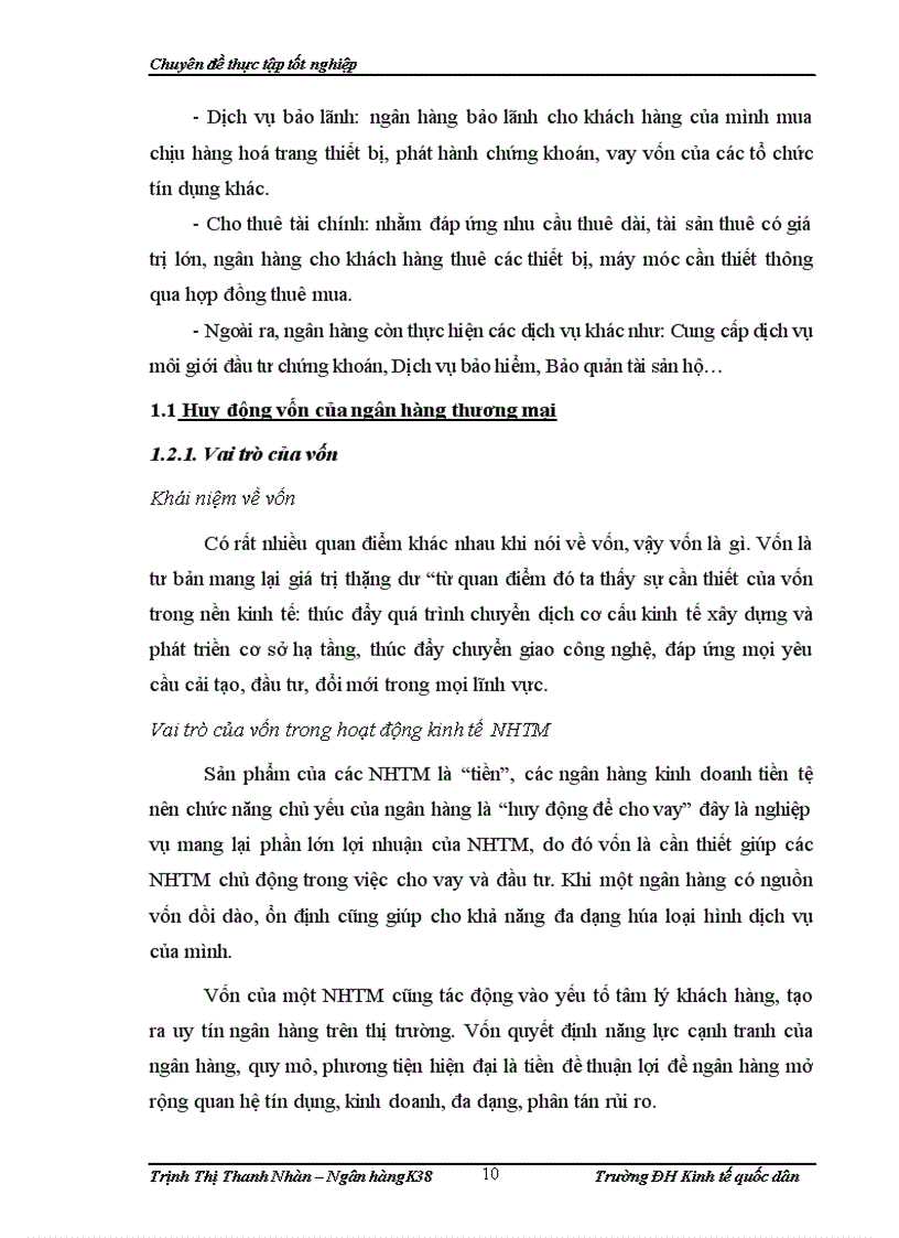 image for page Tăng cường huy động vốn từ khách hàng cá nhân tại Ngân hàng TMCP Quốc tế Việt Nam – Phòng giao dịch Đội Cấn.
