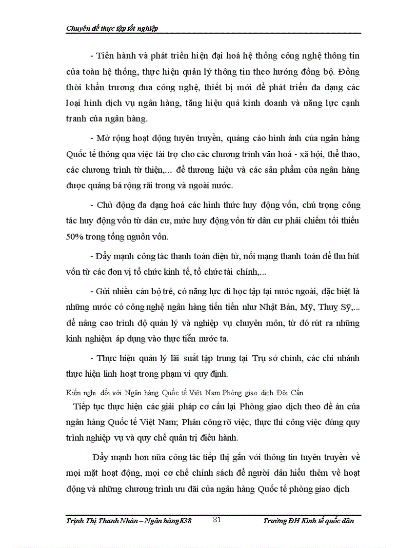 image for page Tăng cường huy động vốn từ khách hàng cá nhân tại Ngân hàng TMCP Quốc tế Việt Nam – Phòng giao dịch Đội Cấn.