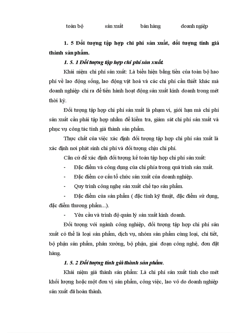 image for page Các vấn đề chung về chi phí sản xuất và giá thành sản phẩm