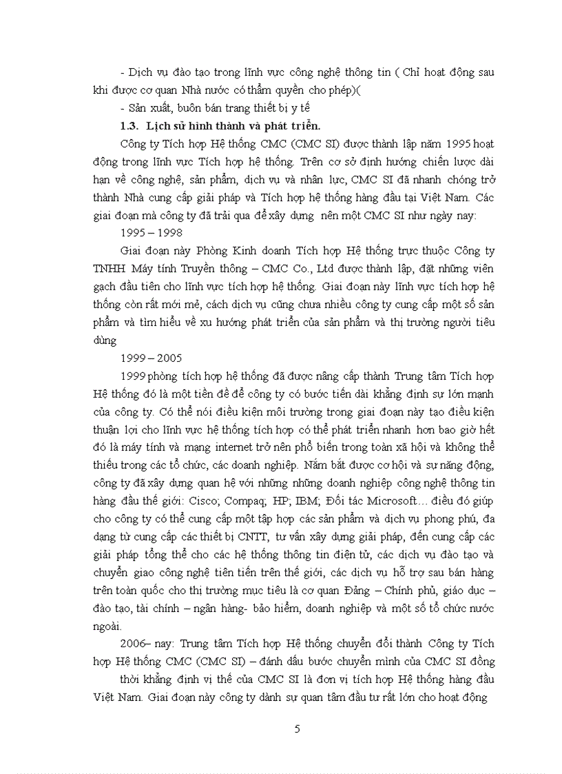 image for page Nâng cao hiệu quả sử dụng vốn của Công ty TNHH Tích hợp hệ thống CMC