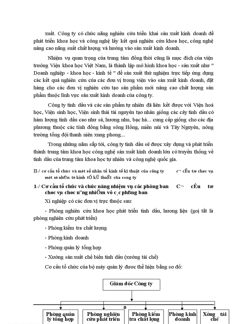 image for page Môi trường kinh doanh của công ty tinh dầu và các sản phẩm tự nhiên