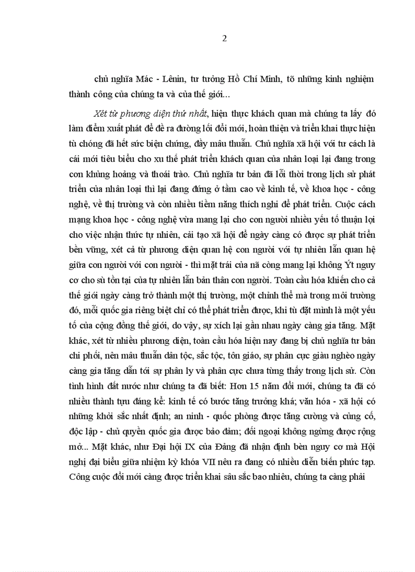image for page Những vấn đề lý luận của chủ nghĩa Mác - Lênin liên quan đến công cuộc đổi mới ở nước ta đã được triển khai
