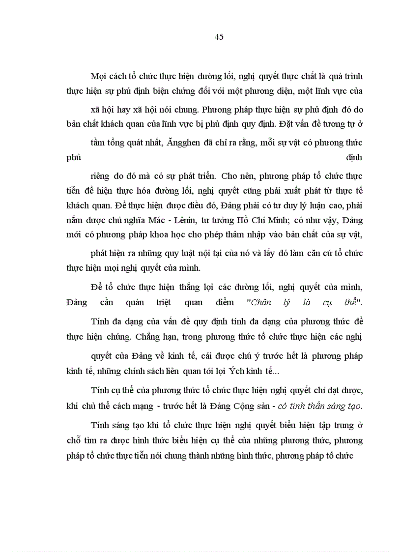 image for page Những vấn đề lý luận của chủ nghĩa Mác - Lênin liên quan đến công cuộc đổi mới ở nước ta đã được triển khai