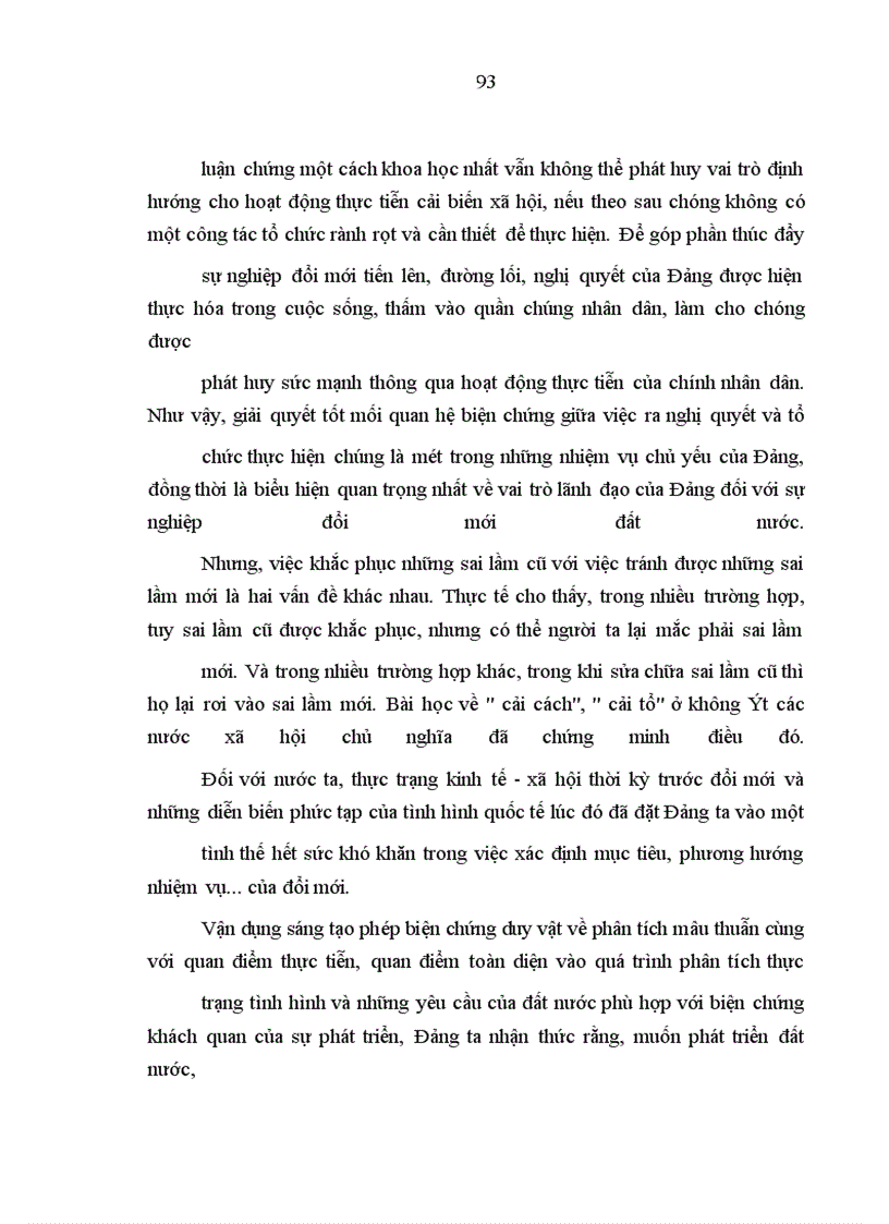 image for page Những vấn đề lý luận của chủ nghĩa Mác - Lênin liên quan đến công cuộc đổi mới ở nước ta đã được triển khai