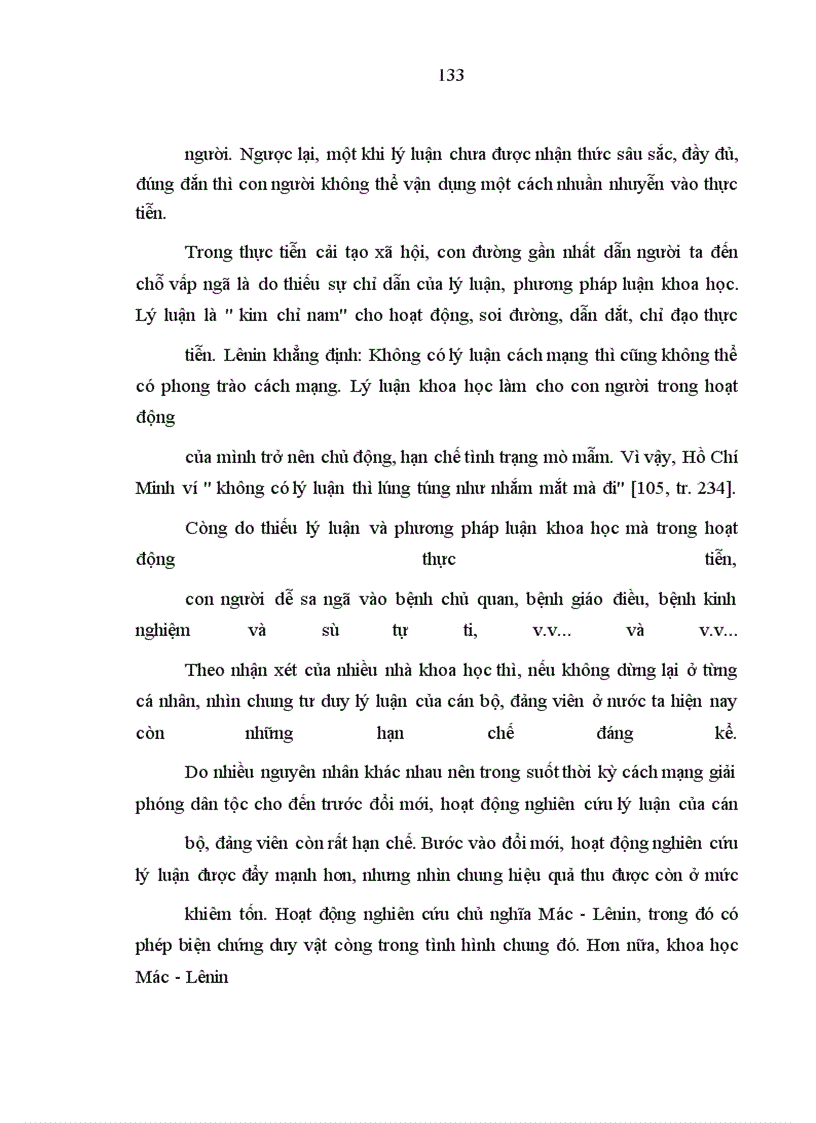 image for page Những vấn đề lý luận của chủ nghĩa Mác - Lênin liên quan đến công cuộc đổi mới ở nước ta đã được triển khai