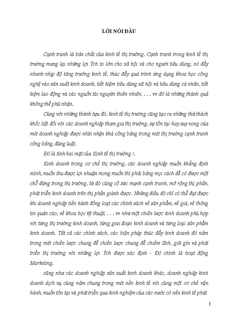 image for page Hiện trạng Marketing trong doanh nghiệp dịch vụ