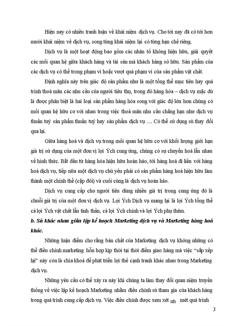 image for page Hiện trạng Marketing trong doanh nghiệp dịch vụ