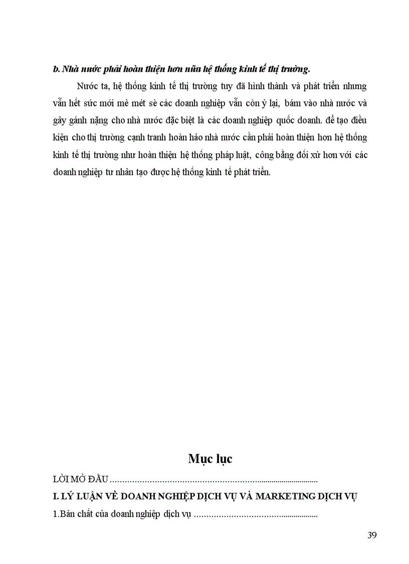 image for page Hiện trạng Marketing trong doanh nghiệp dịch vụ