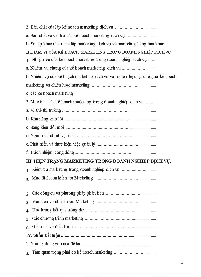 image for page Hiện trạng Marketing trong doanh nghiệp dịch vụ