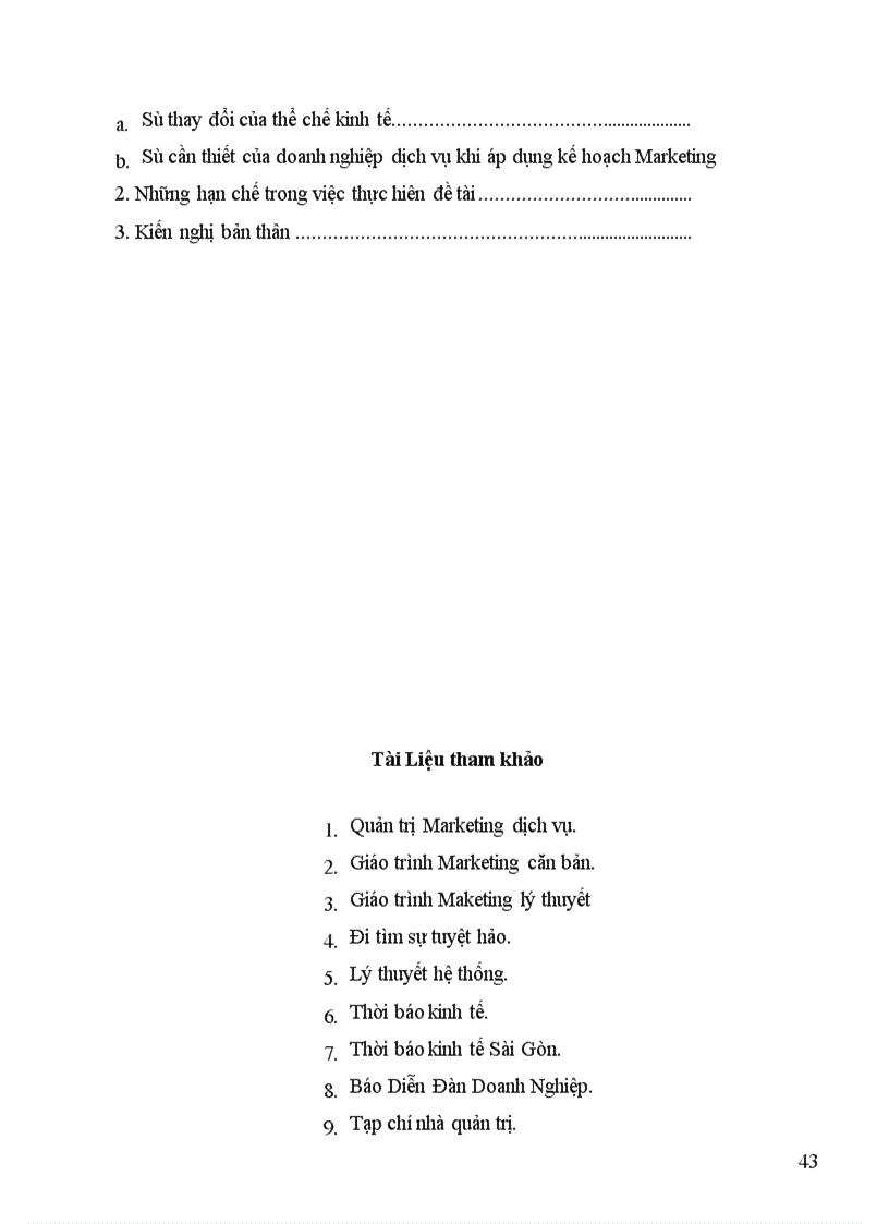 image for page Hiện trạng Marketing trong doanh nghiệp dịch vụ