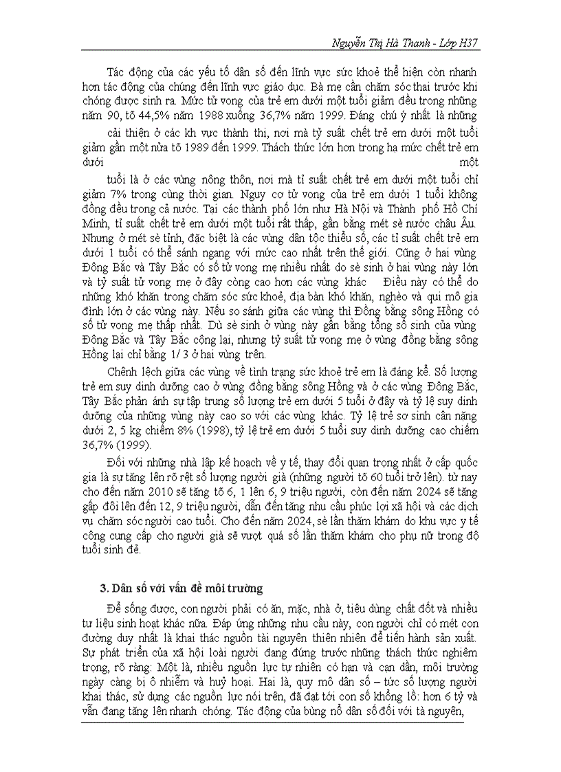 image for page Dân số với phát triển kinh tế