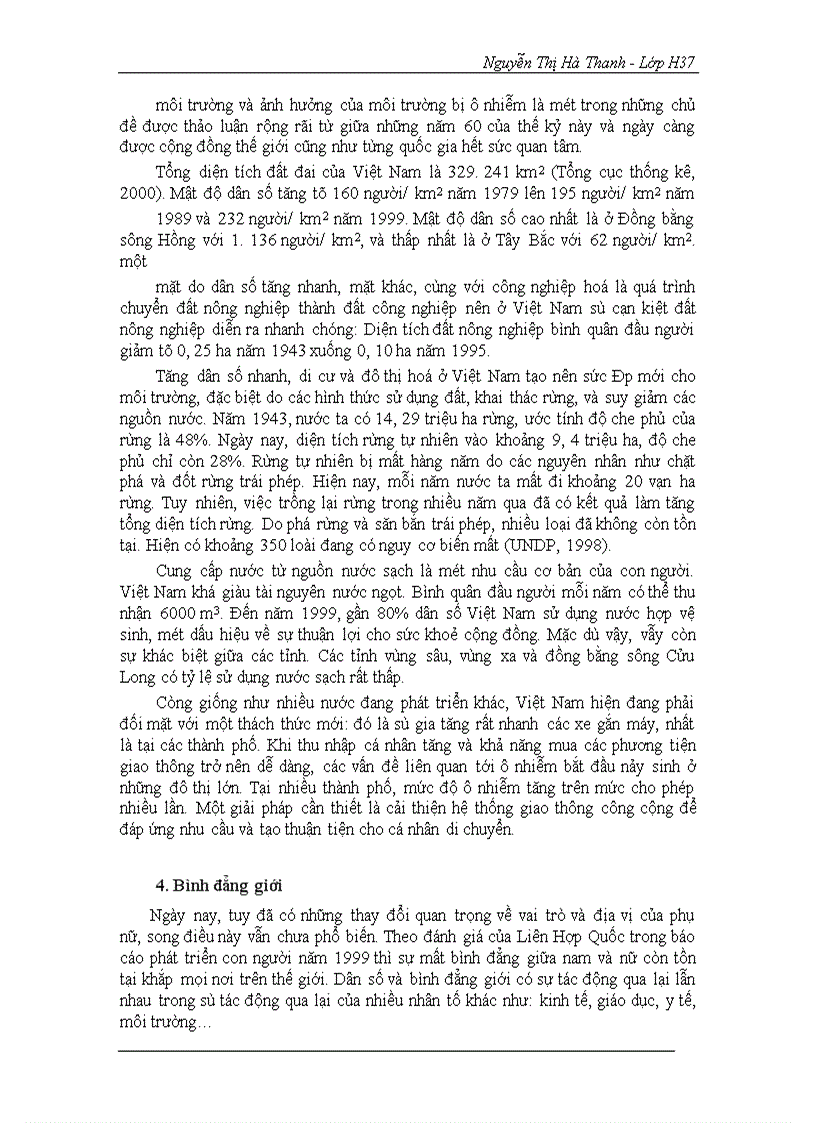 image for page Dân số với phát triển kinh tế