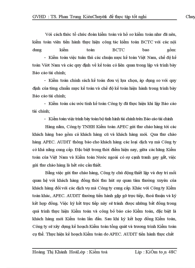 image for page Kiểm toán chu trình hàng tồn kho trong qui trình kiểm toán BCTC do công ty TNHH Kiểm toán APEC thực hiện.