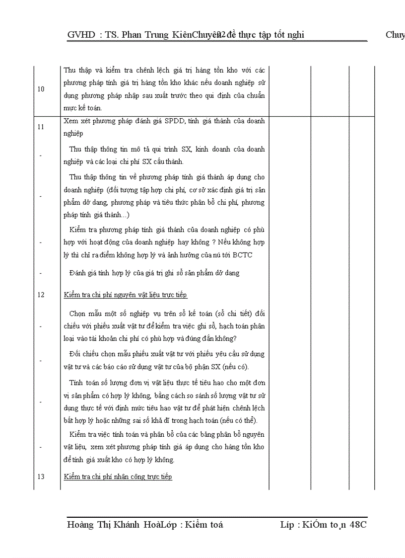 image for page Kiểm toán chu trình hàng tồn kho trong qui trình kiểm toán BCTC do công ty TNHH Kiểm toán APEC thực hiện.