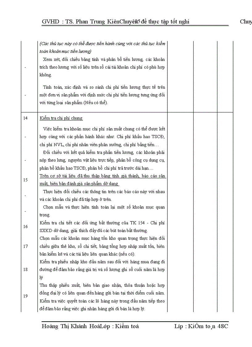 image for page Kiểm toán chu trình hàng tồn kho trong qui trình kiểm toán BCTC do công ty TNHH Kiểm toán APEC thực hiện.