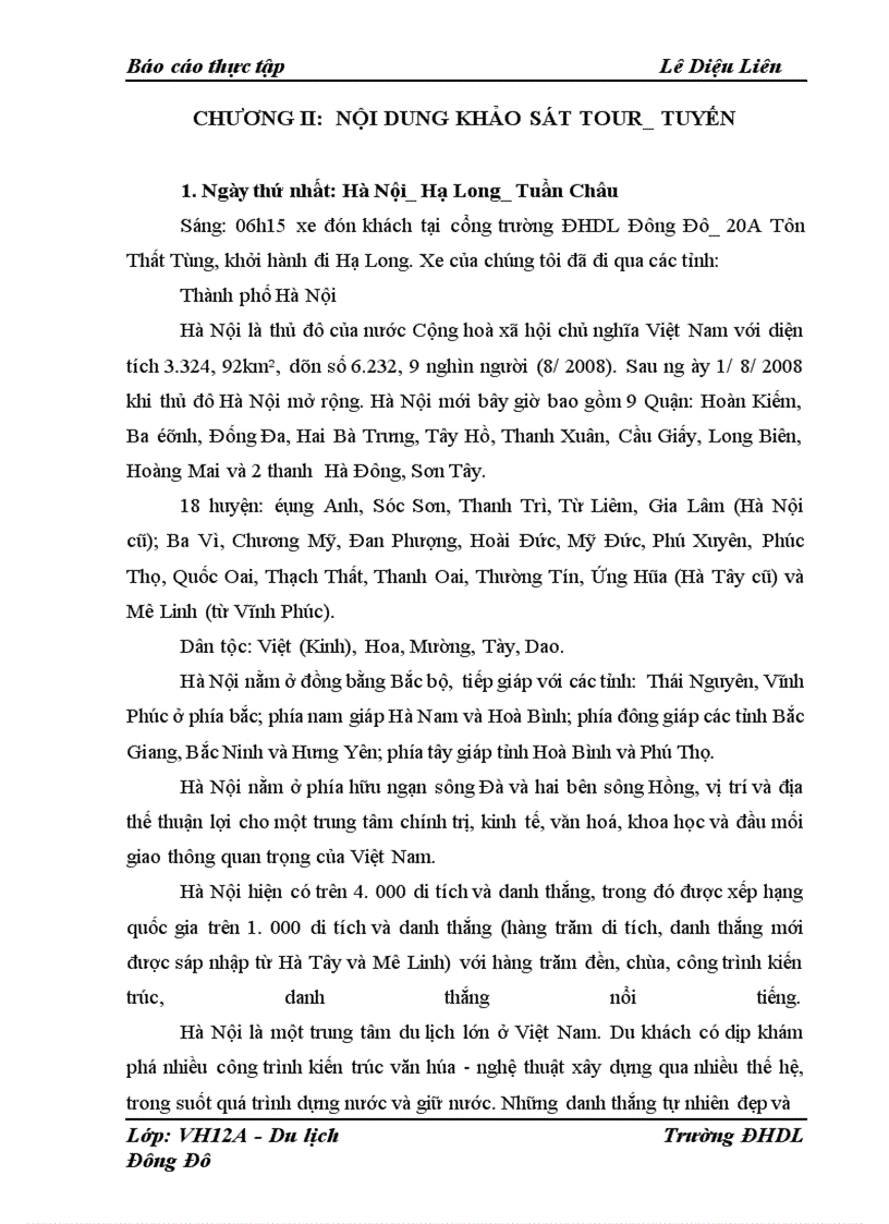 image for page Chất lượng của các dịch vụ du lịch