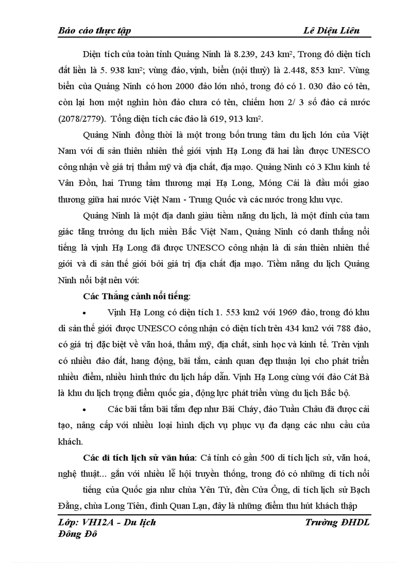 image for page Chất lượng của các dịch vụ du lịch