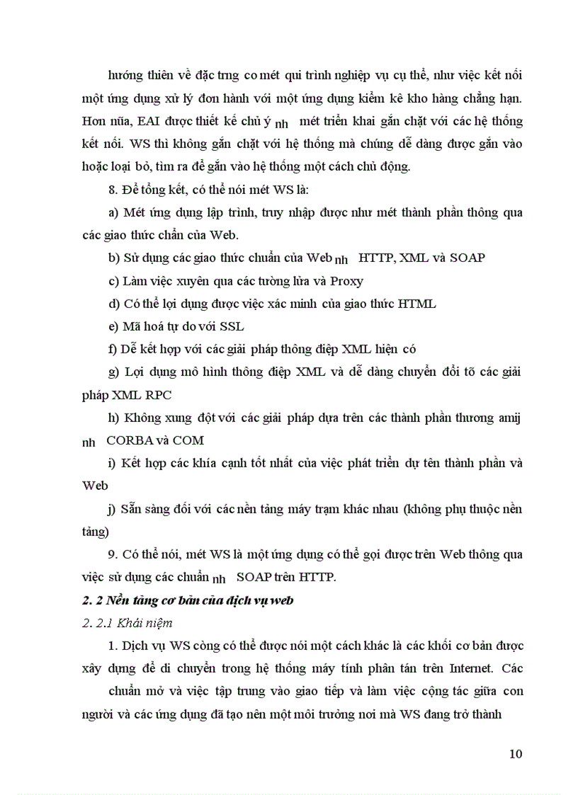 image for page Tổng quan kiến trúc hệ thống và mô hình ứng dụng dịch vụ WEB (WEB SERVICES) trên thế giới