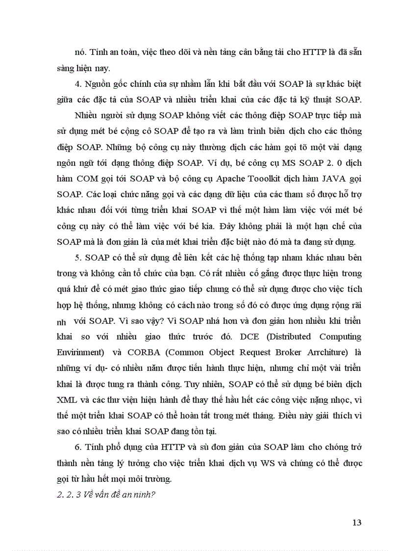 image for page Tổng quan kiến trúc hệ thống và mô hình ứng dụng dịch vụ WEB (WEB SERVICES) trên thế giới