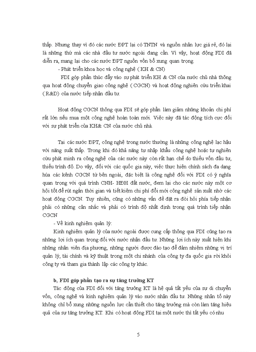 image for page Tác động tràn của fdi đến khu vực kinh tế