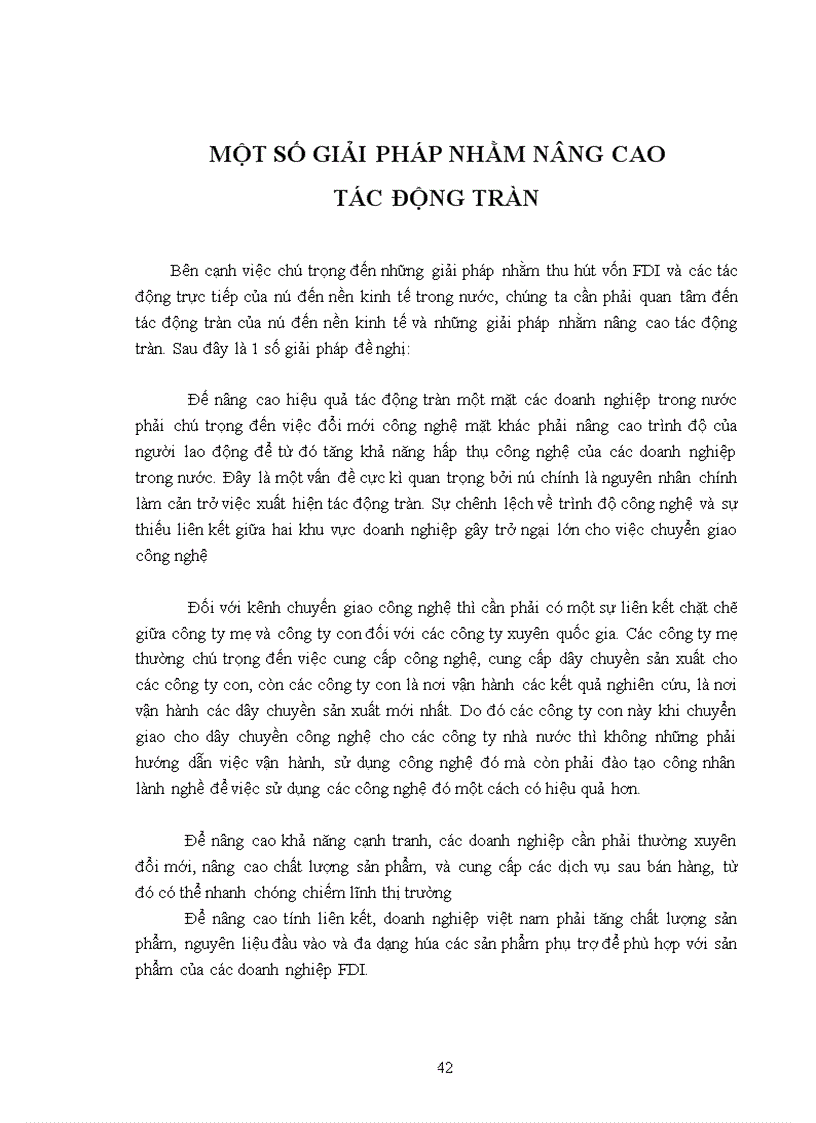 image for page Tác động tràn của fdi đến khu vực kinh tế