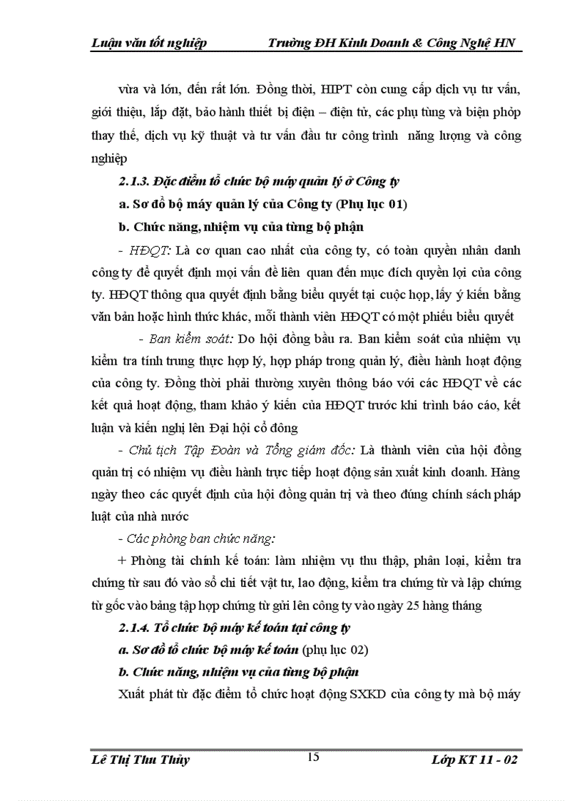 image for page Kế toán bán hàng và xác định kết quả bán hàng tại Công Ty Cổ Phần Tập Đoàn HIPT