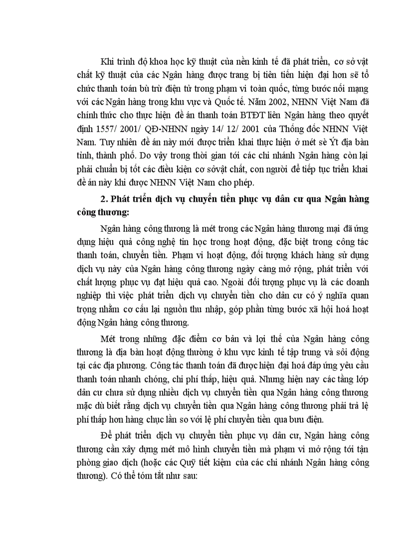 image for page Nghiên cứu những vấn đề lý luận cơ bản, tình hình thực tế tại chi nhánh Ngân hàng công thương tỉnh Phú thọ về công tác thanh toán không dùng tiền mặt