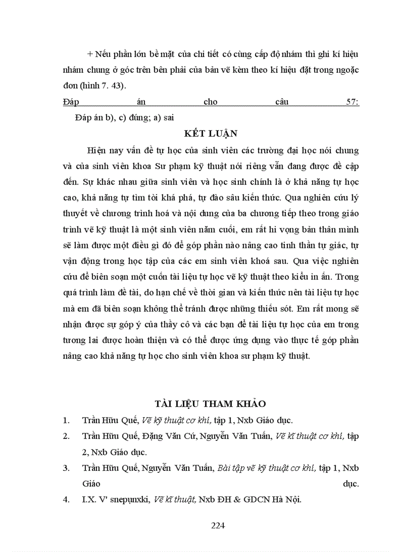 image for page Xây dựng tài liệu tự học vẽ kỹ thuật (Chương V, VI, VII) theo kiểu chương trình hoá