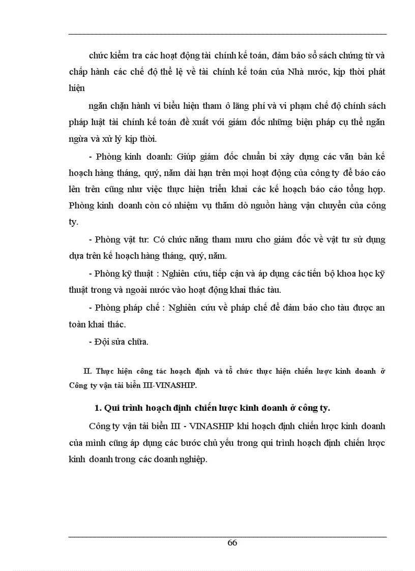 image for page Hoàn thiện công tác hoạch định chiến lược kinh doanh ở Công ty vận tải biển III-VINASHIP ------------------ vấn đề giành quyền vận tải hàng hoá cho Tổng công ty Hàng hải Việt Nam