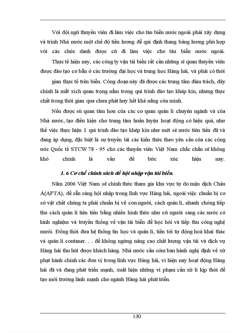 image for page Hoàn thiện công tác hoạch định chiến lược kinh doanh ở Công ty vận tải biển III-VINASHIP ------------------ vấn đề giành quyền vận tải hàng hoá cho Tổng công ty Hàng hải Việt Nam