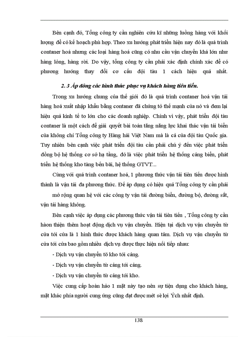 image for page Hoàn thiện công tác hoạch định chiến lược kinh doanh ở Công ty vận tải biển III-VINASHIP ------------------ vấn đề giành quyền vận tải hàng hoá cho Tổng công ty Hàng hải Việt Nam