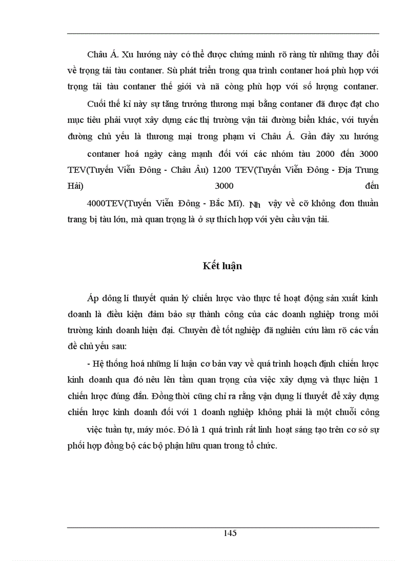 image for page Hoàn thiện công tác hoạch định chiến lược kinh doanh ở Công ty vận tải biển III-VINASHIP ------------------ vấn đề giành quyền vận tải hàng hoá cho Tổng công ty Hàng hải Việt Nam