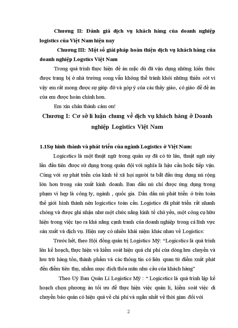 image for page Hoàn thiện dịch vụ khách hàng nhằm nâng cao khả năng cạnh tranh của doanh nghiệp logistics Việt Nam