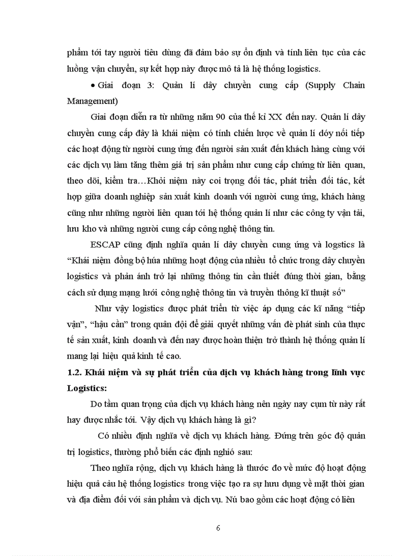 image for page Hoàn thiện dịch vụ khách hàng nhằm nâng cao khả năng cạnh tranh của doanh nghiệp logistics Việt Nam