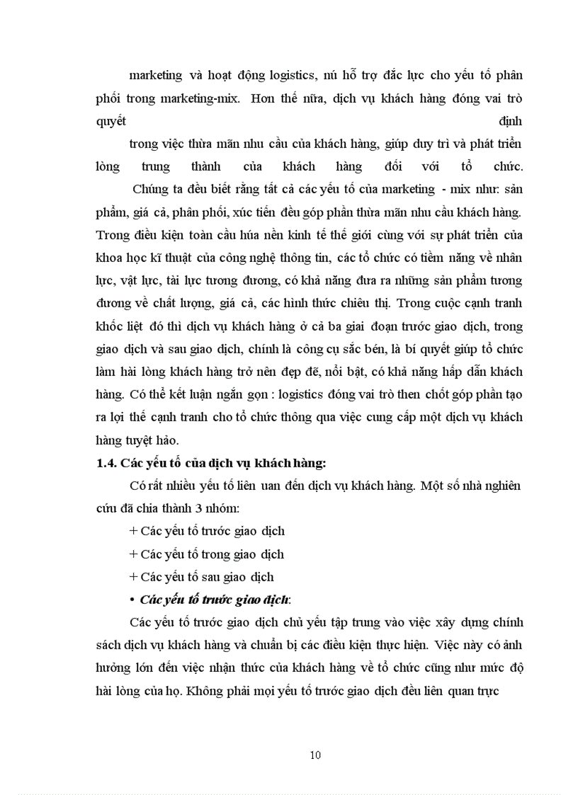 image for page Hoàn thiện dịch vụ khách hàng nhằm nâng cao khả năng cạnh tranh của doanh nghiệp logistics Việt Nam