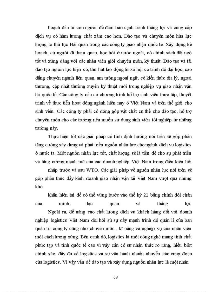 image for page Hoàn thiện dịch vụ khách hàng nhằm nâng cao khả năng cạnh tranh của doanh nghiệp logistics Việt Nam