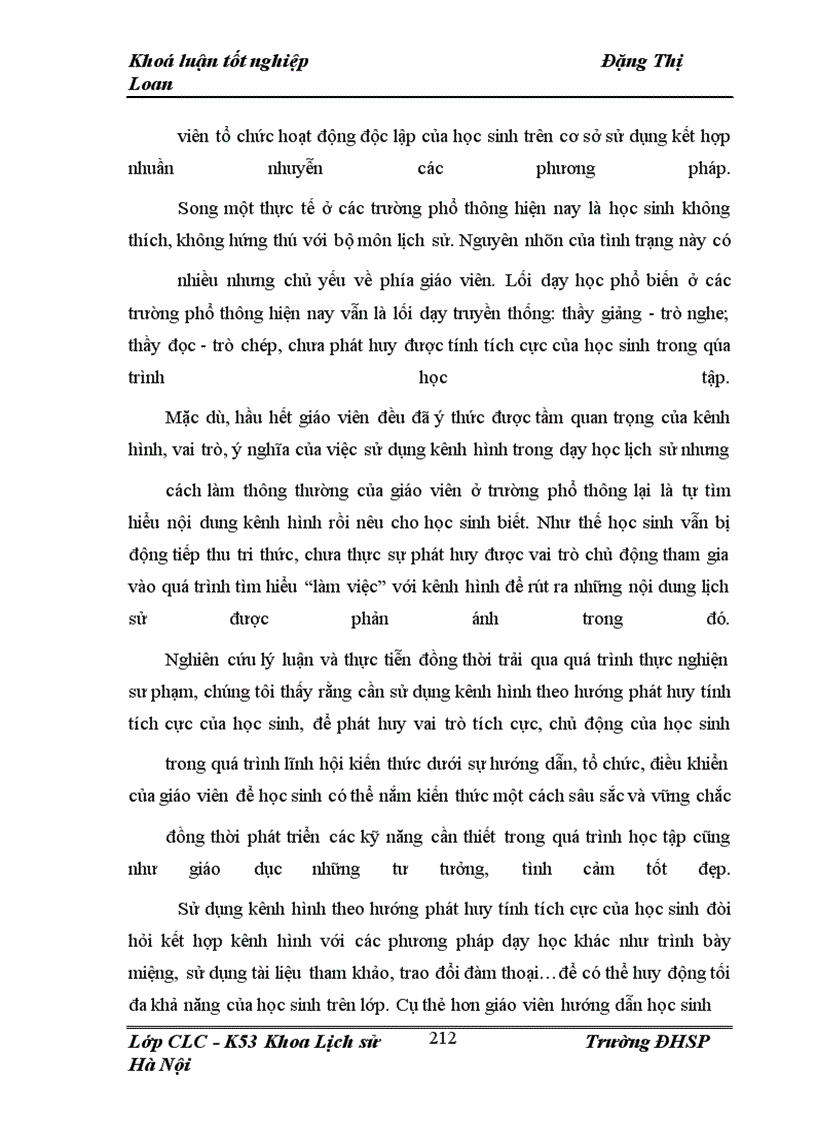 image for page Vấn đề sử dụng kênh hình trong SGK theo hươqngs phát huy tính tích cực của học sinh trong dạy học lịch sử ở trường phổ thông – cơ sở lý luận va fthực tiễn