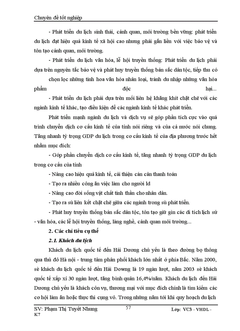 image for page Thực trạng ngành du lịch Hải Dương - xu hướng phát triển du lịch đến 2020.