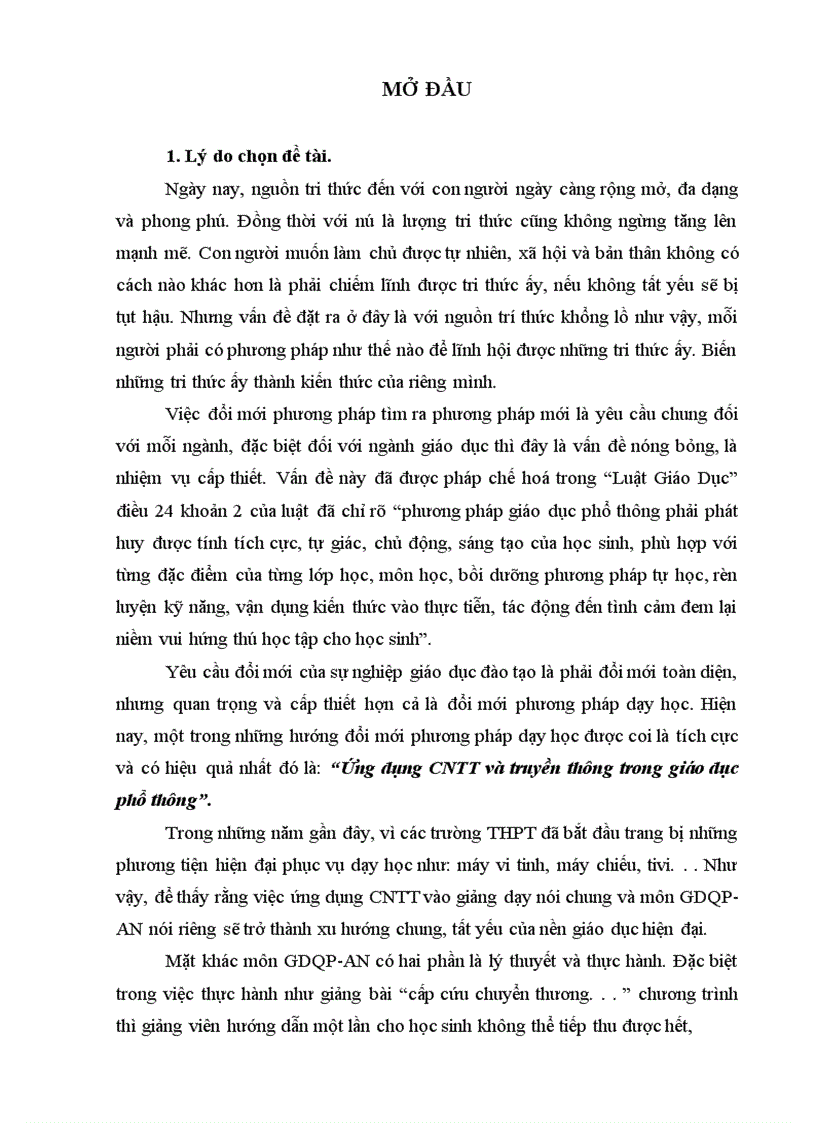 image for page Đổi mới phương pháp dạy học bằng CNTT trong các nhà trường