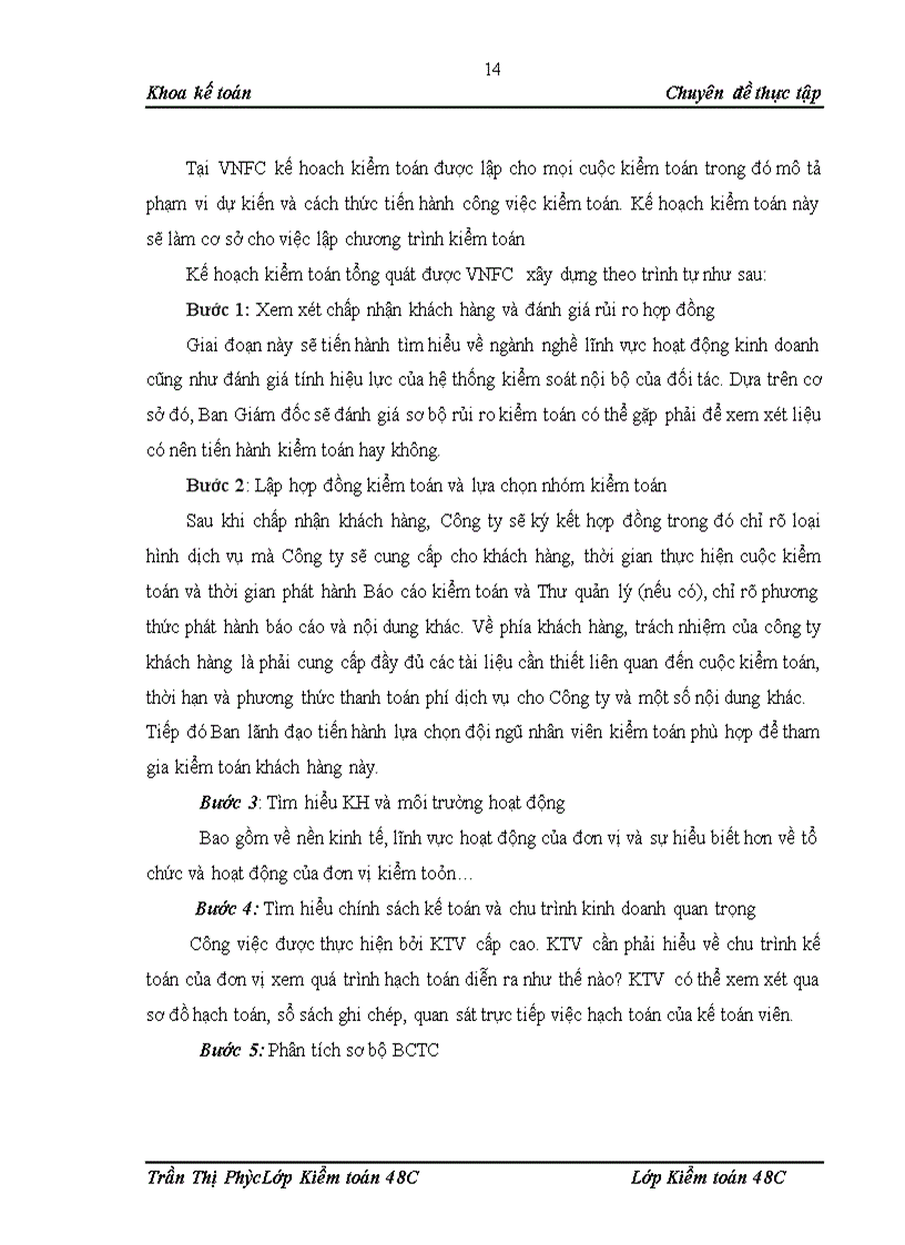 image for page Quy trình Kiểm toán khoản mục TSCĐ trong kiểm toán BCTC do công ty TNHH Kiểm toán Độc lập Quốc gia Việt Nam thực hiện