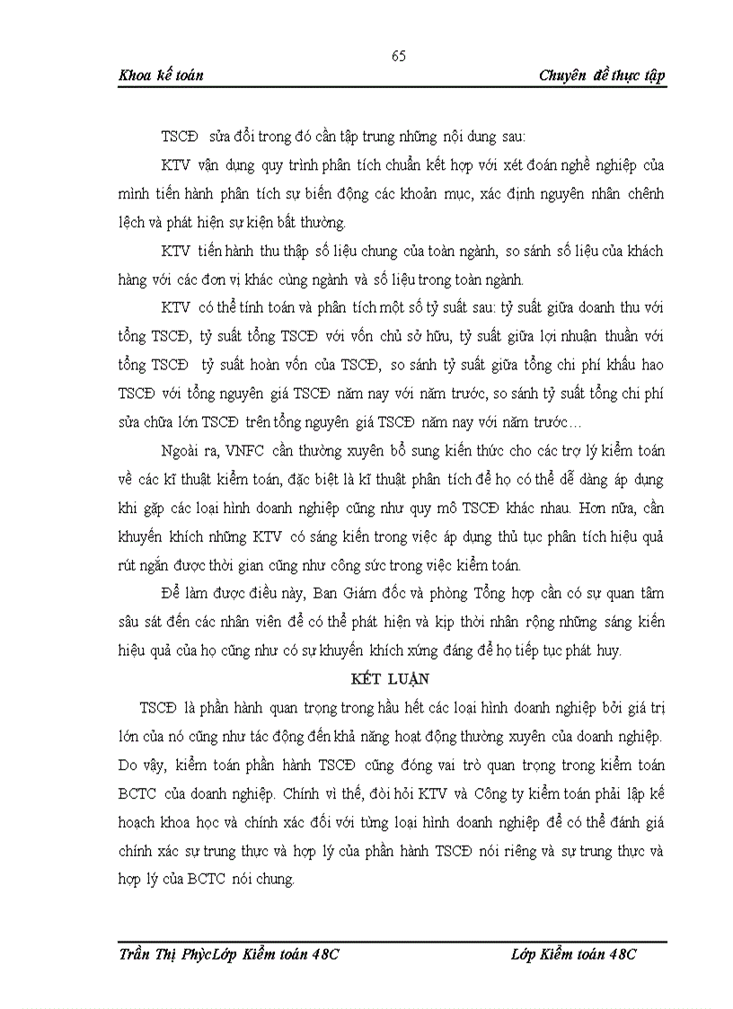 image for page Quy trình Kiểm toán khoản mục TSCĐ trong kiểm toán BCTC do công ty TNHH Kiểm toán Độc lập Quốc gia Việt Nam thực hiện