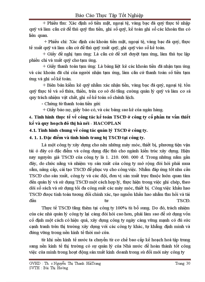 image for page Hoàn thiện công tác kế toán TSCĐ tại Công ty Cổ phần tư vấn thiết kế và quy hoạch đô thị Hà Nội-HACOPLAN