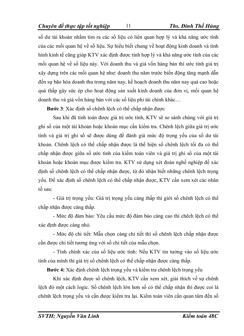 image for page Hoàn thiện thủ tục phân tích trong kiểm toán khoản mục doanh thu và giá vốn hàng bán trong kiểm toán báo cáo tài chính do công ty TNHH Dịch vụ Tư vấn Tài chính Kế toán và Kiểm toán AASC thực hiện