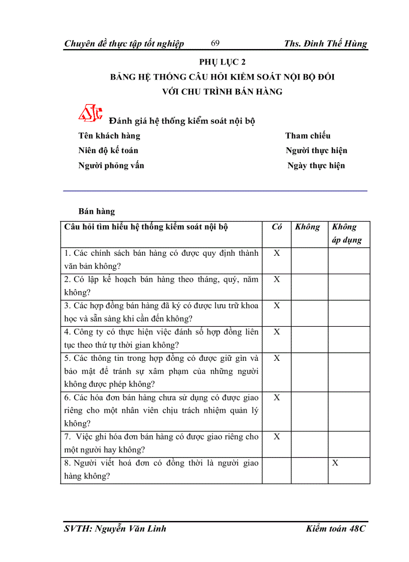 image for page Hoàn thiện thủ tục phân tích trong kiểm toán khoản mục doanh thu và giá vốn hàng bán trong kiểm toán báo cáo tài chính do công ty TNHH Dịch vụ Tư vấn Tài chính Kế toán và Kiểm toán AASC thực hiện