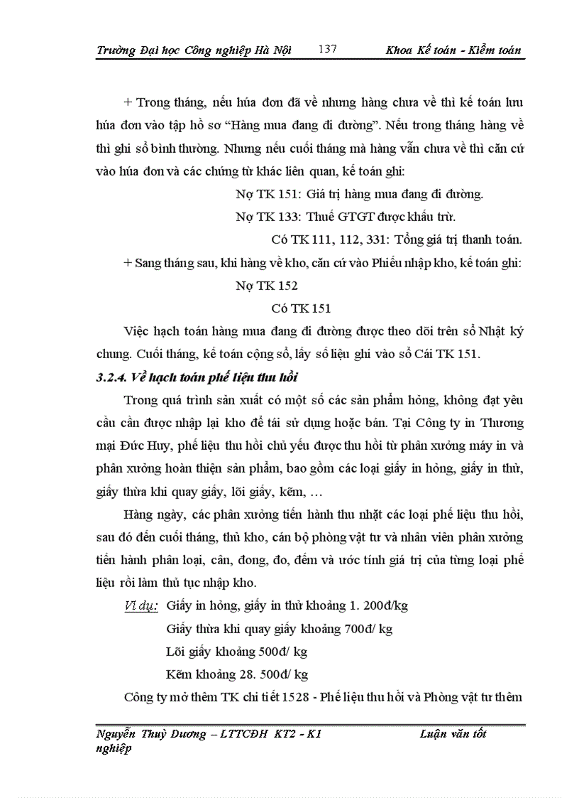 image for page Hoàn thiện kế toán nguyên vật liệu tại Công ty TNHH In Thương mại Đức Huy.