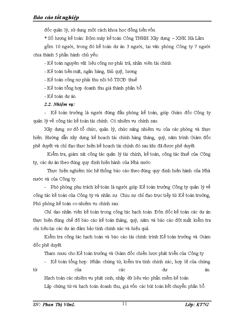image for page Thực trạng công tác hạch toán kế toán tổng hợp tại Công ty TNHH Xây dựng-XNK Hà Lâm