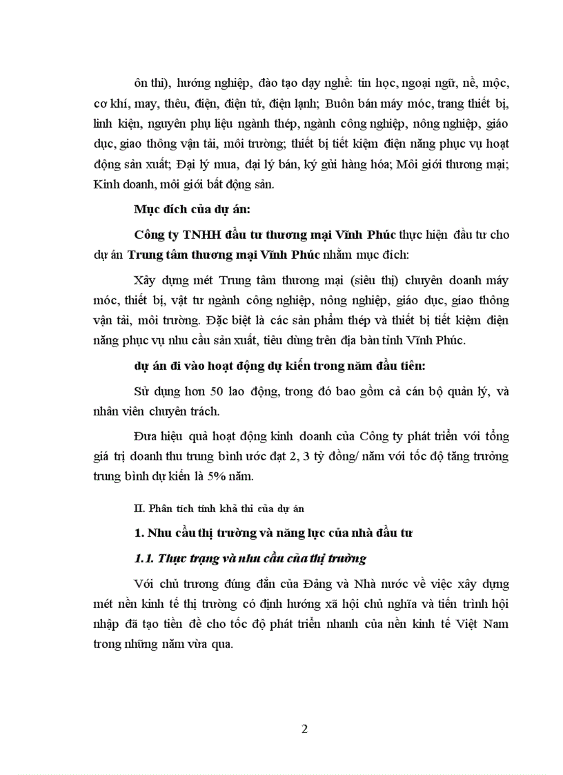 image for page Dự án đầu tư